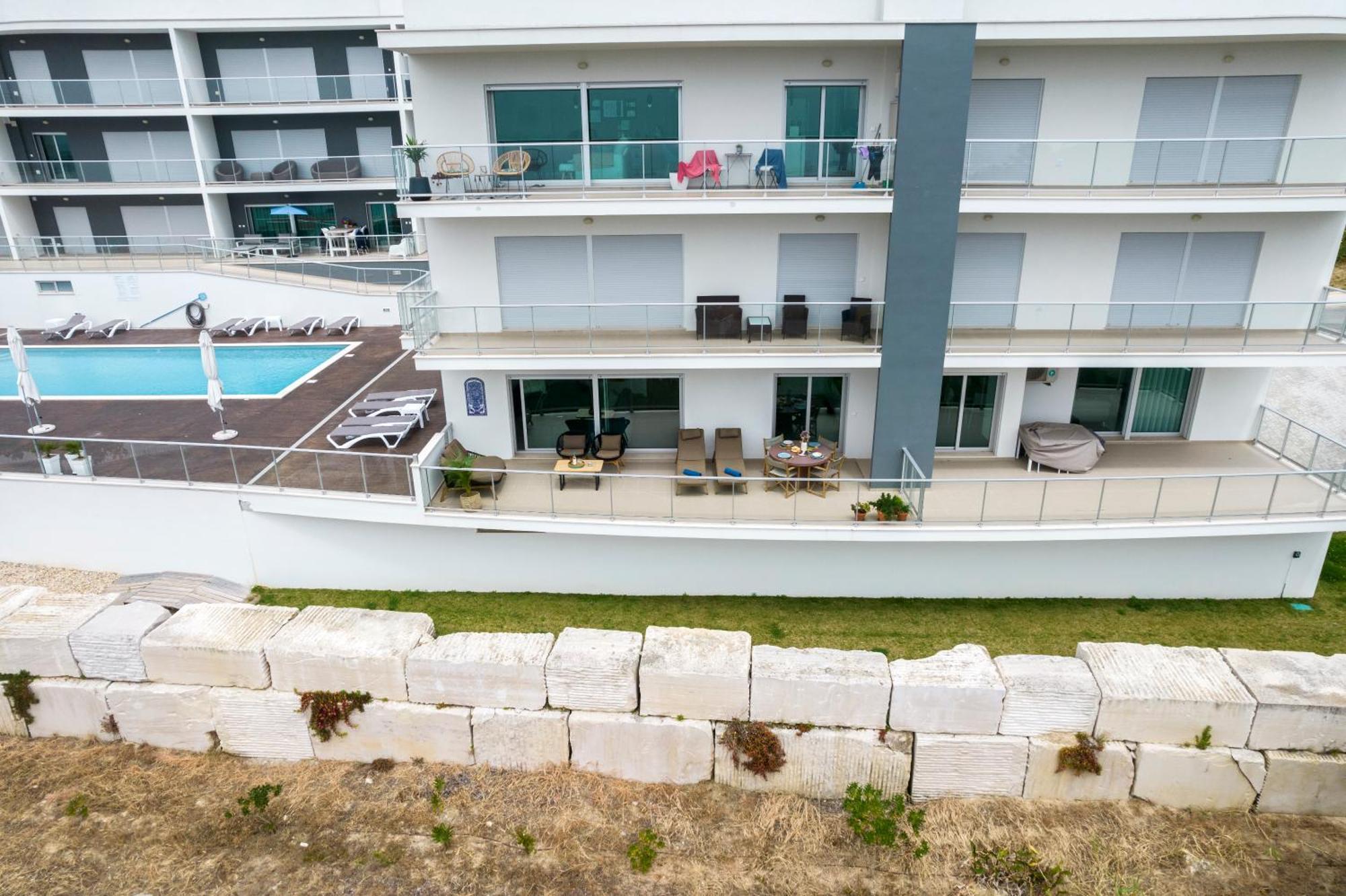 Panoramic Views - Terrace, Sea Views & Pool Nazare