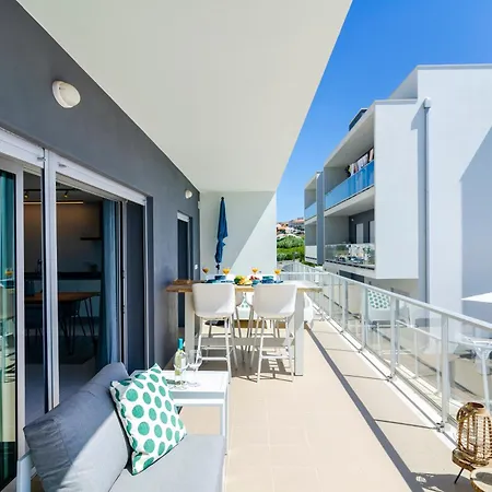 Panoramic Views - Terrace, Sea Views & Pool Apartment Nazare Room photo