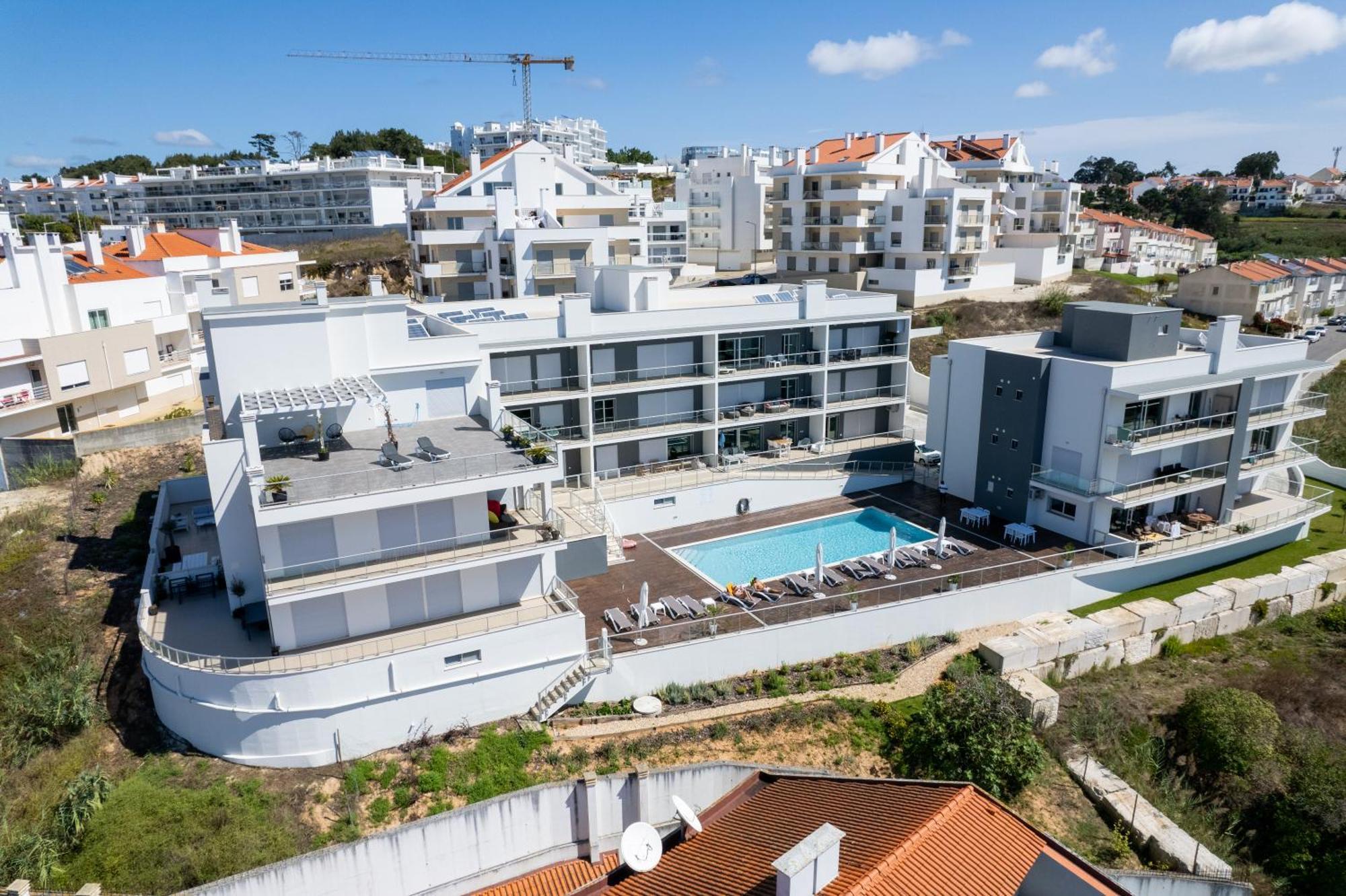 Panoramic Views - Terrace, Sea Views & Pool Nazaré